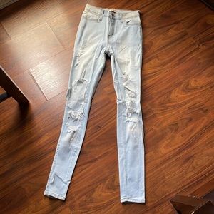 Distressed Jeans